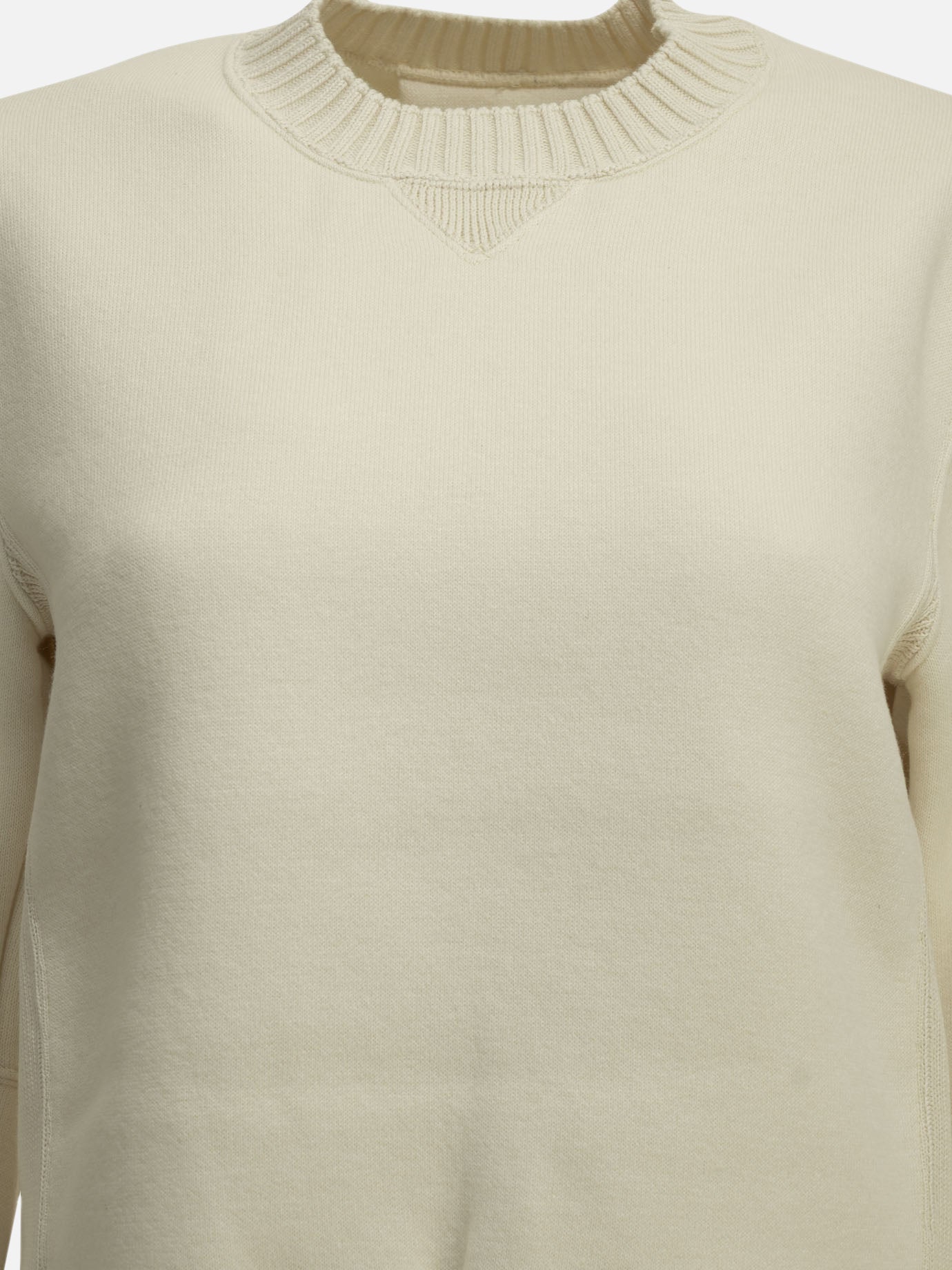 Crewneck sweaters Solid colour  White - Sacai Women | PDP | VIETTI Online Store | Zoom-Modal_5
