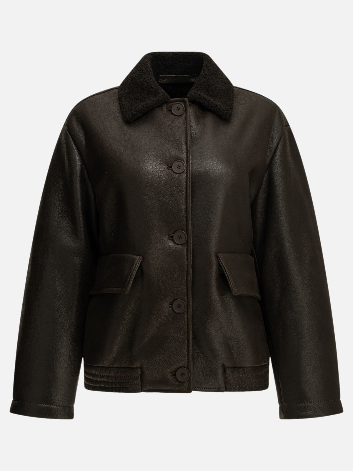 Salvatore Santoro Shearling jacket Brown

