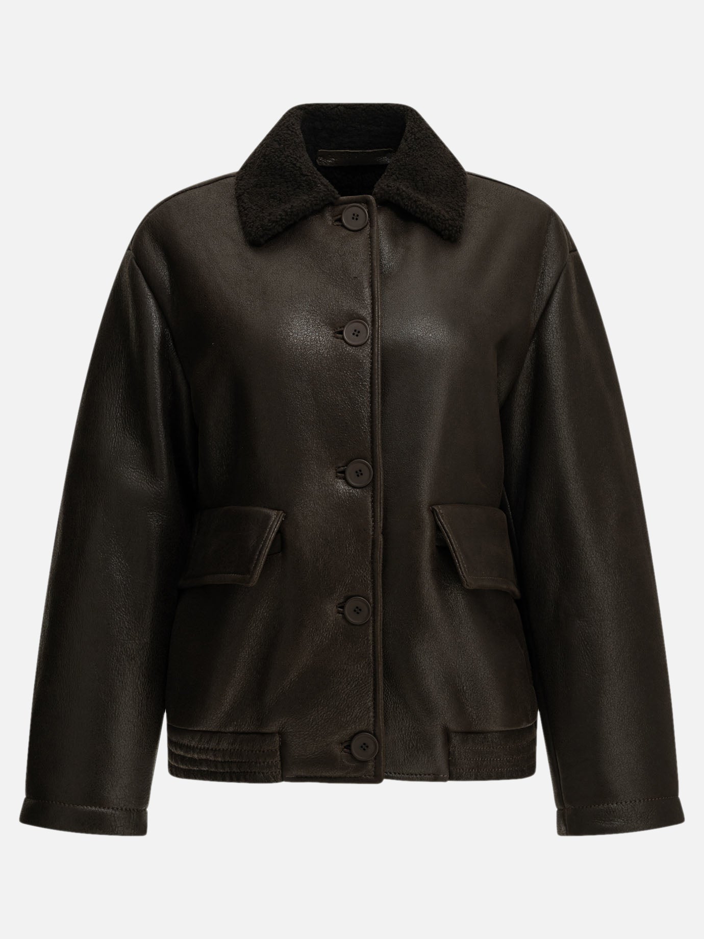 Salvatore Santoro Shearling jacket Brown - VIETTI