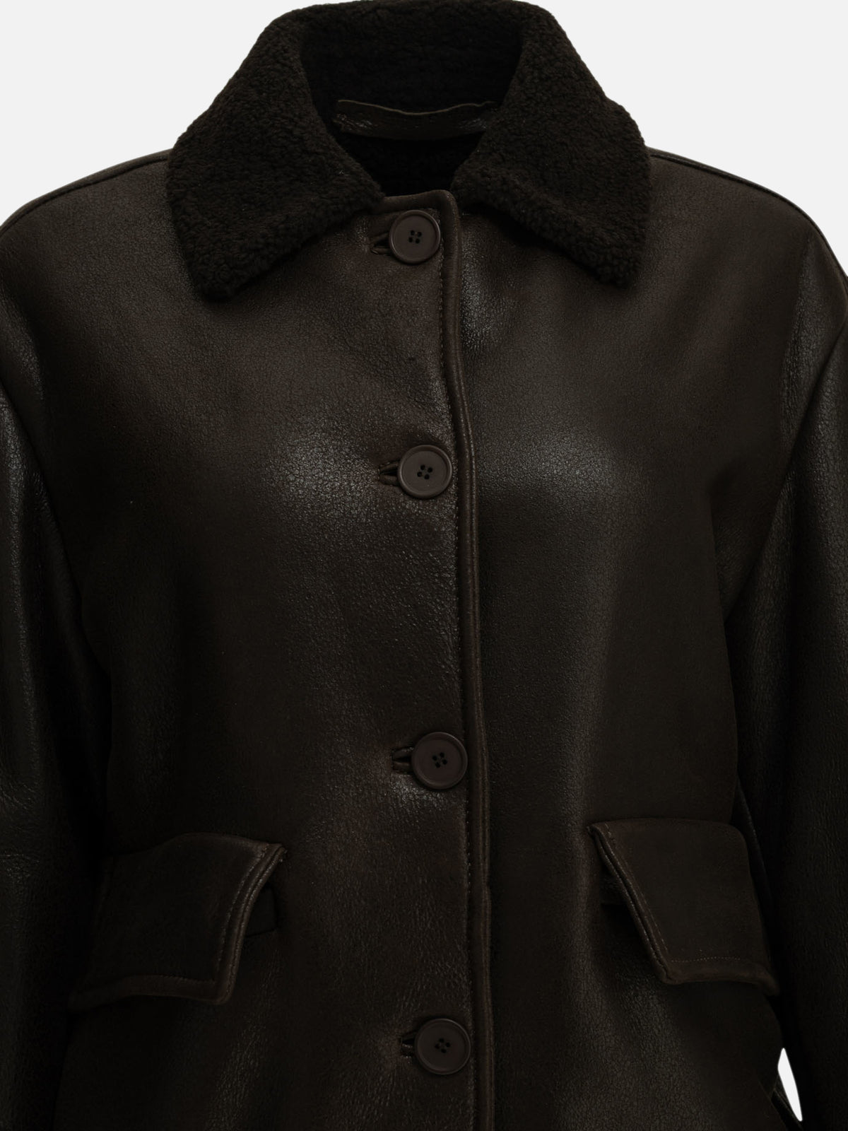 Salvatore Santoro Shearling jacket Brown

