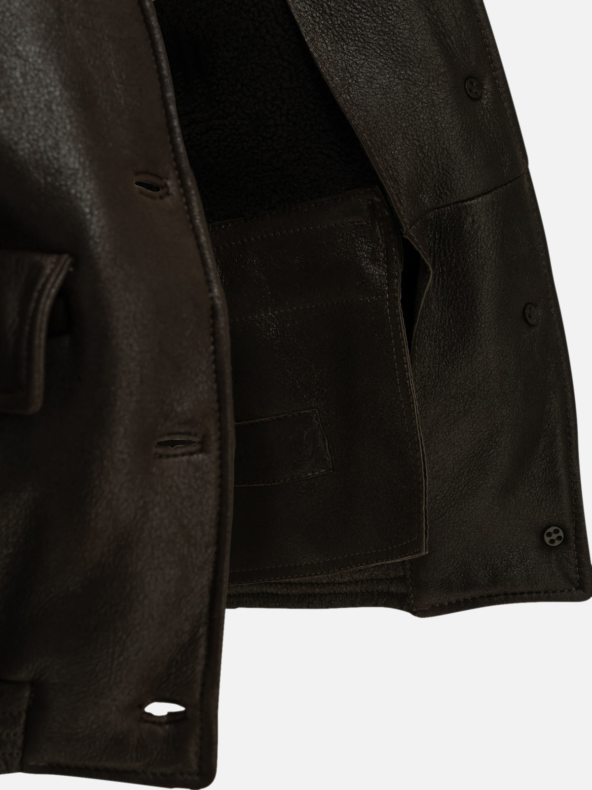 Salvatore Santoro Shearling jacket Brown - VIETTI