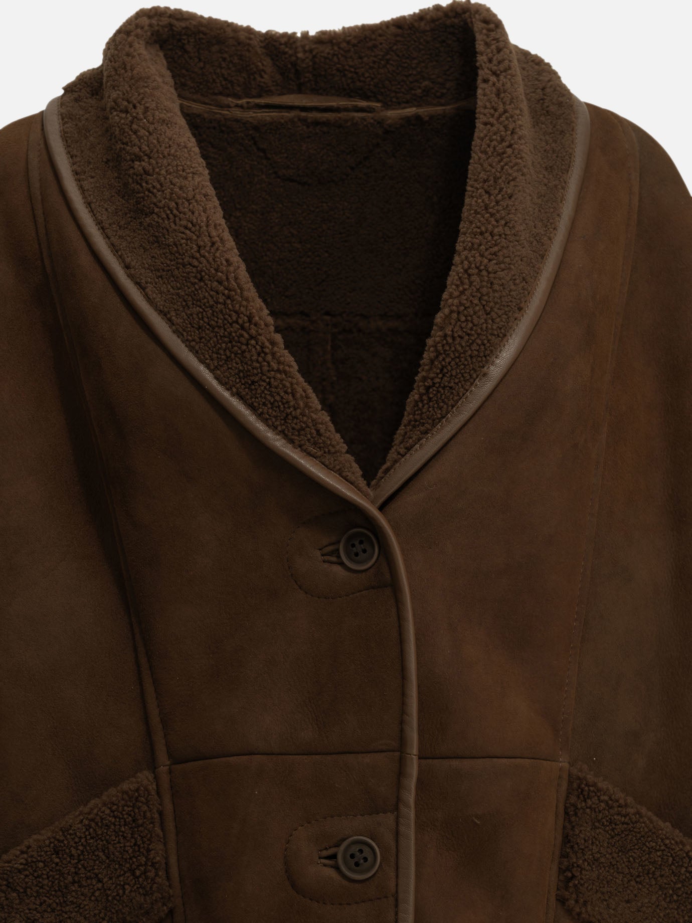 Salvatore Santoro Shearling jacket Brown - VIETTI
