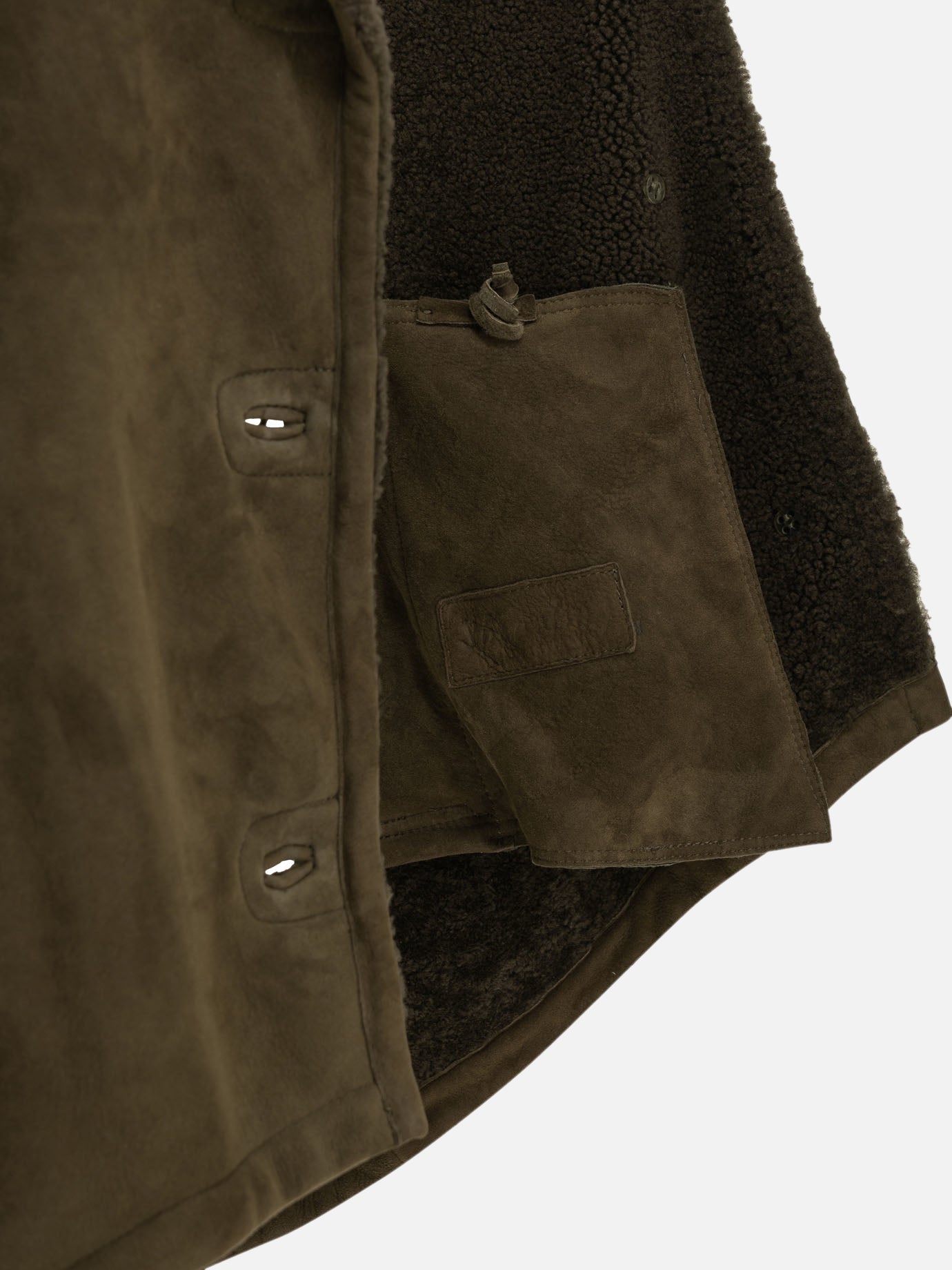 Salvatore Santoro Shearling jacket Brown

