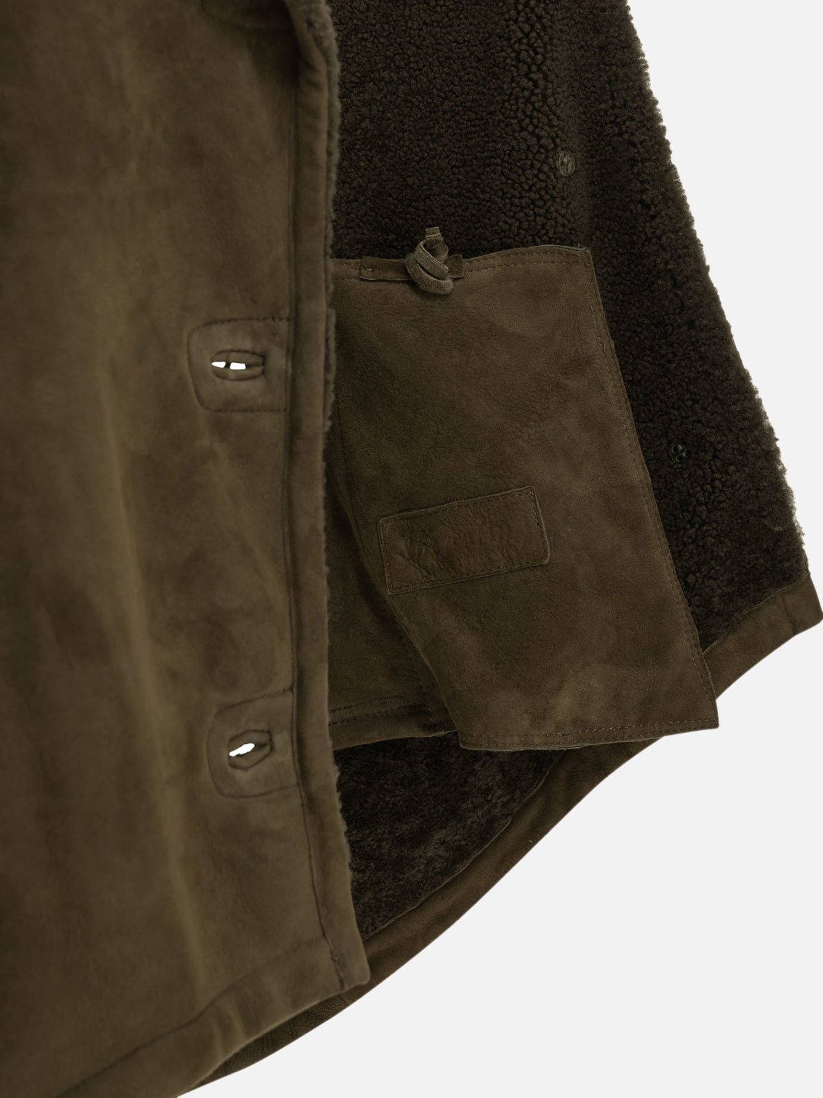 Salvatore Santoro Shearling jacket Brown - VIETTI