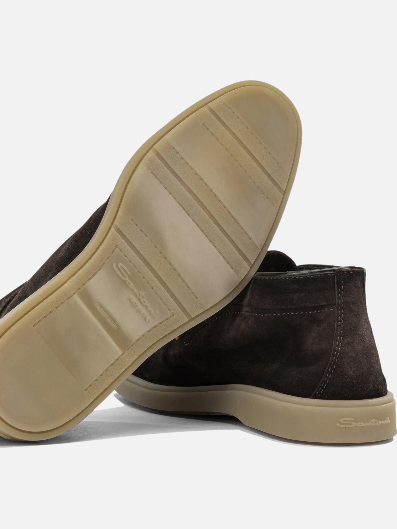 Santoni "Digits" Loafers Brown

