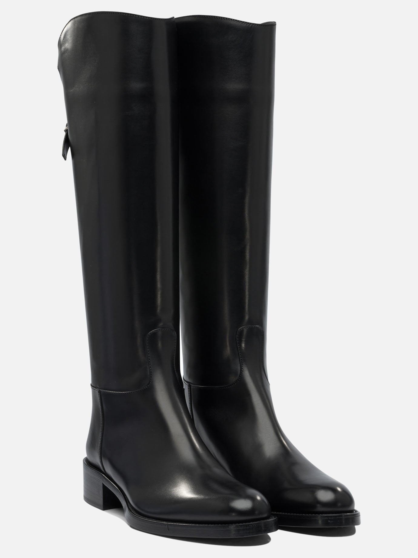 Al ginocchio 100% leather - 100% leahter  Nero - Sartore Donna | PDP | VIETTI Online Store | Zoom-Modal_2
