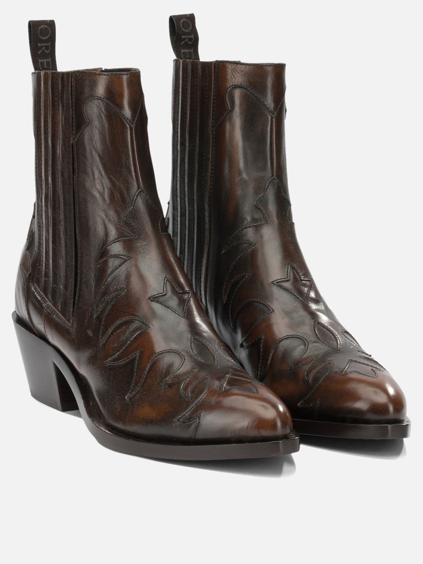 Cowboy 100% leather - 95% leather - 5% rubber  Marrone - Sartore Donna | PDP | VIETTI Online Store | Zoom-Modal_2
