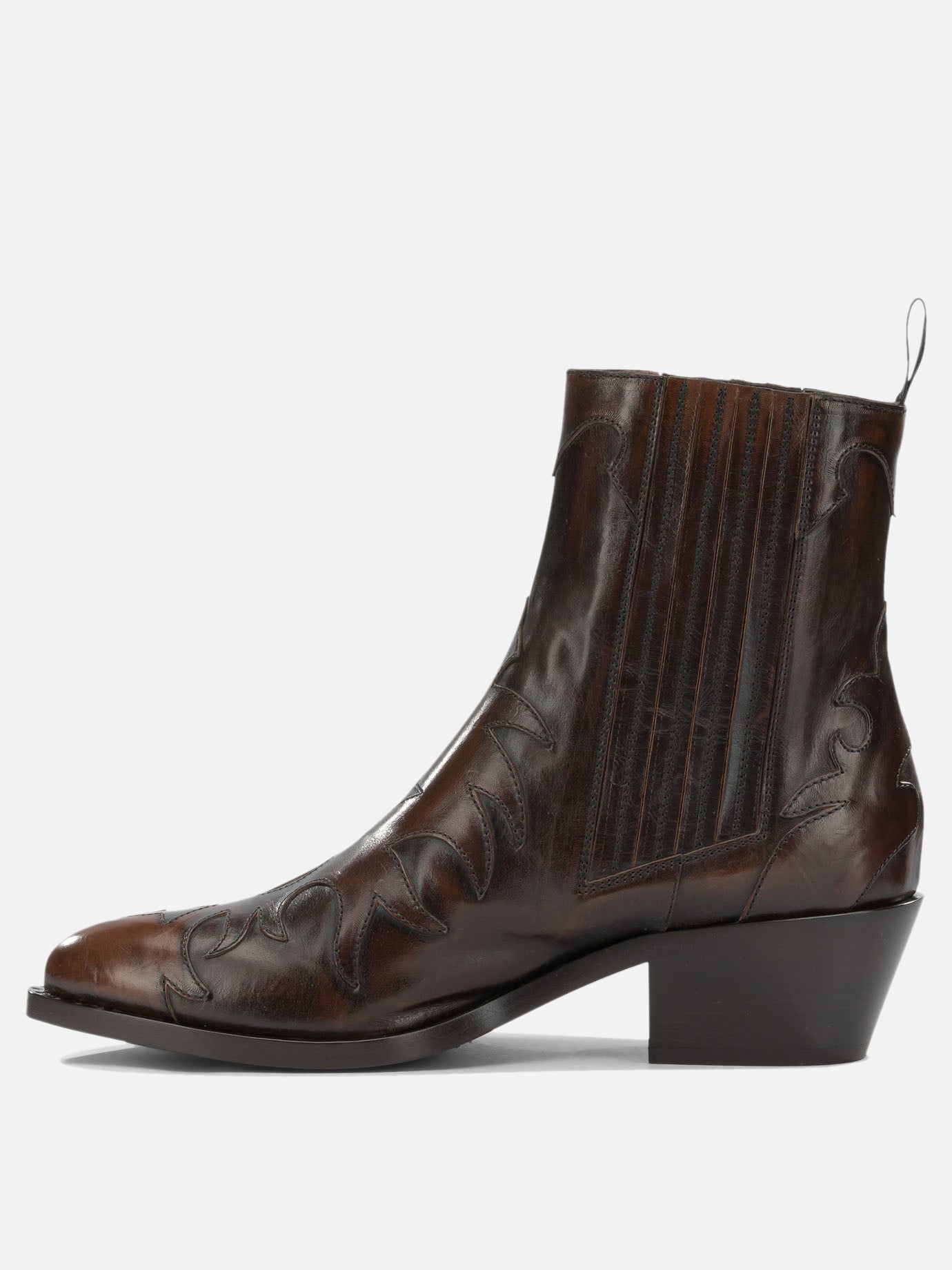 Cowboy 100% leather - 95% leather - 5% rubber  Marrone - Sartore Donna | PDP | VIETTI Online Store | thumbnail_3