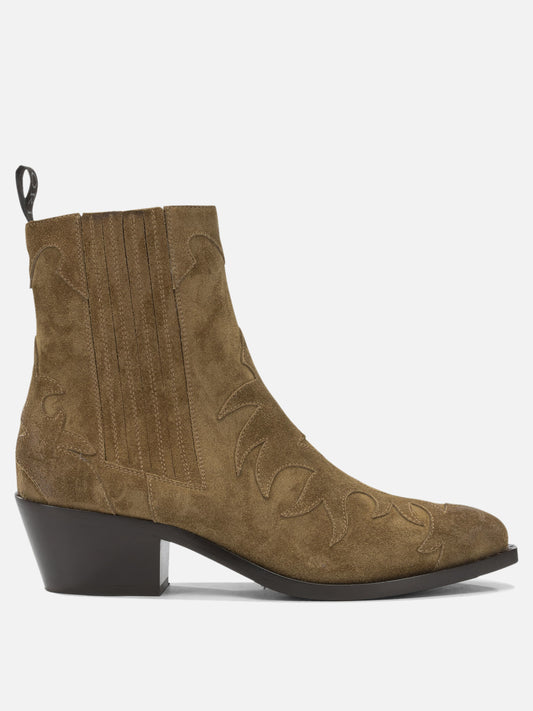 Cowboy 100% leather - 95% leather - 5% rubber  Marrone - Sartore Donna | PDP | VIETTI Online Store 

