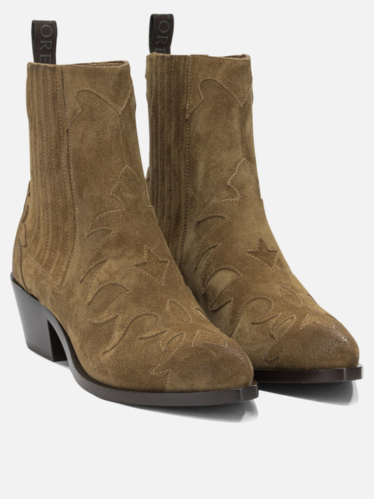 Cowboy 100% leather - 95% leather - 5% rubber  Marrone - Sartore Donna | PDP | VIETTI Online Store | 2
