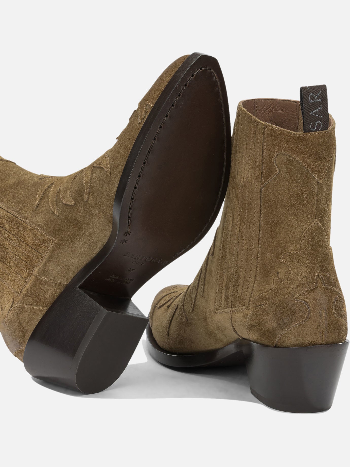 Cowboy 100% leather - 95% leather - 5% rubber  Marrone - Sartore Donna | PDP | VIETTI Online Store | Zoom-Modal_5
