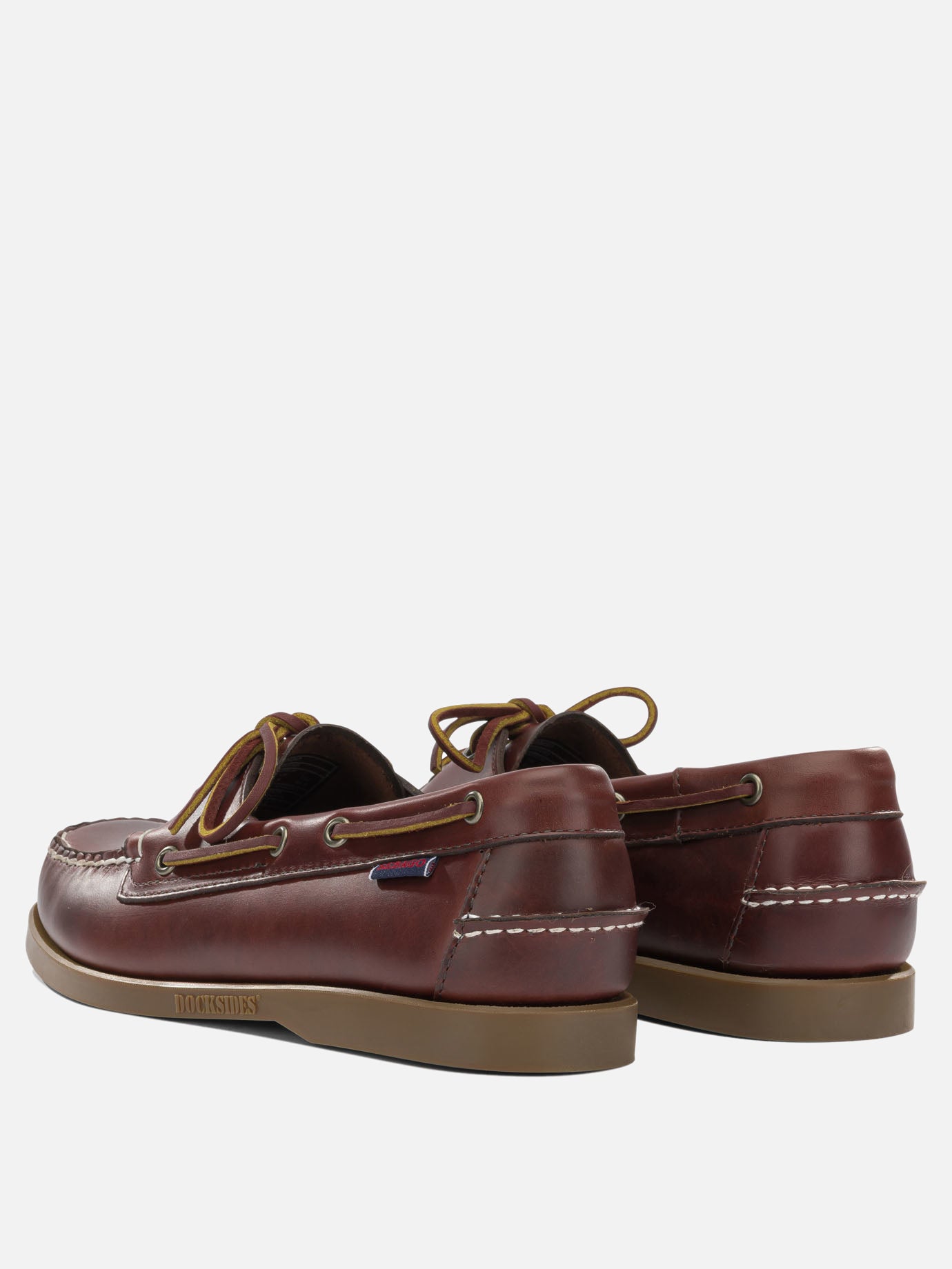 Mocassini stringati 100% leather - 100% rubber  Marrone - Sebago Uomo | PDP | VIETTI Online Store | thumbnail_4