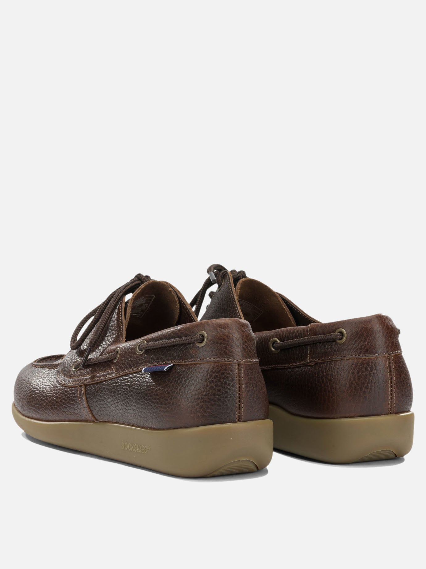 Sebago "Gary Jobson" Lace-Up Loafers Brown

