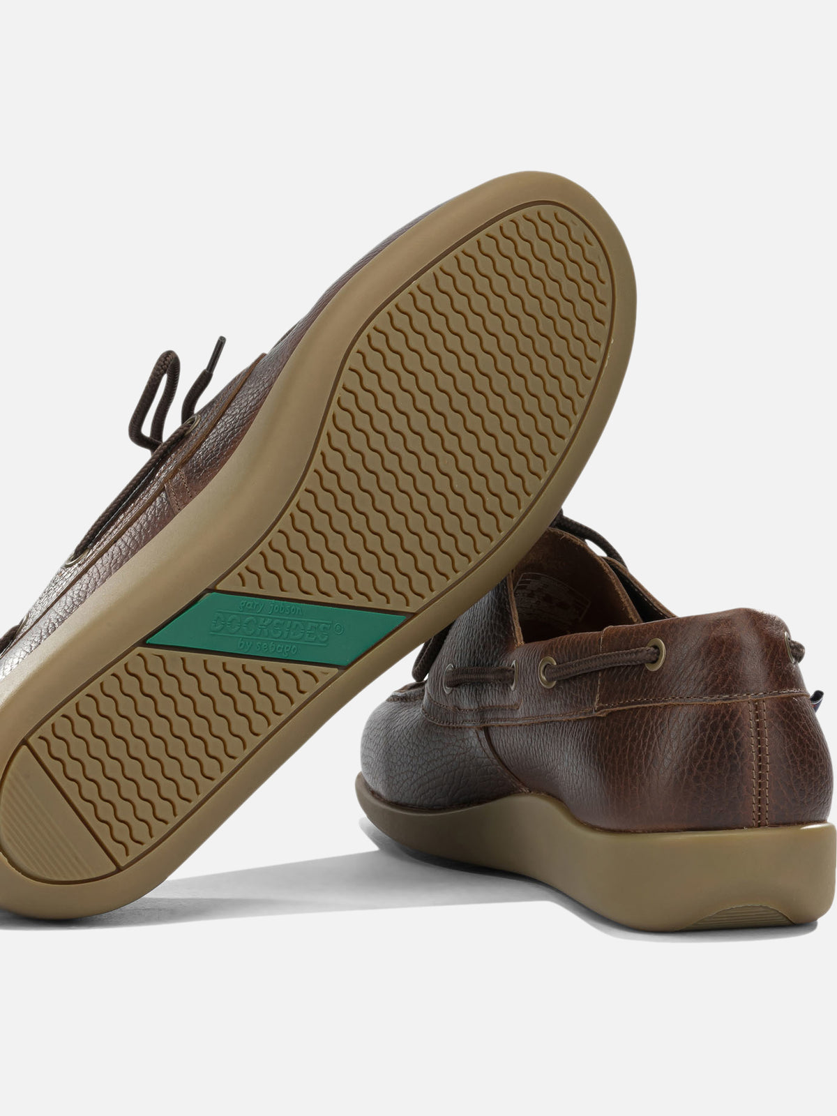 Sebago "Gary Jobson" Lace-Up Loafers Brown

