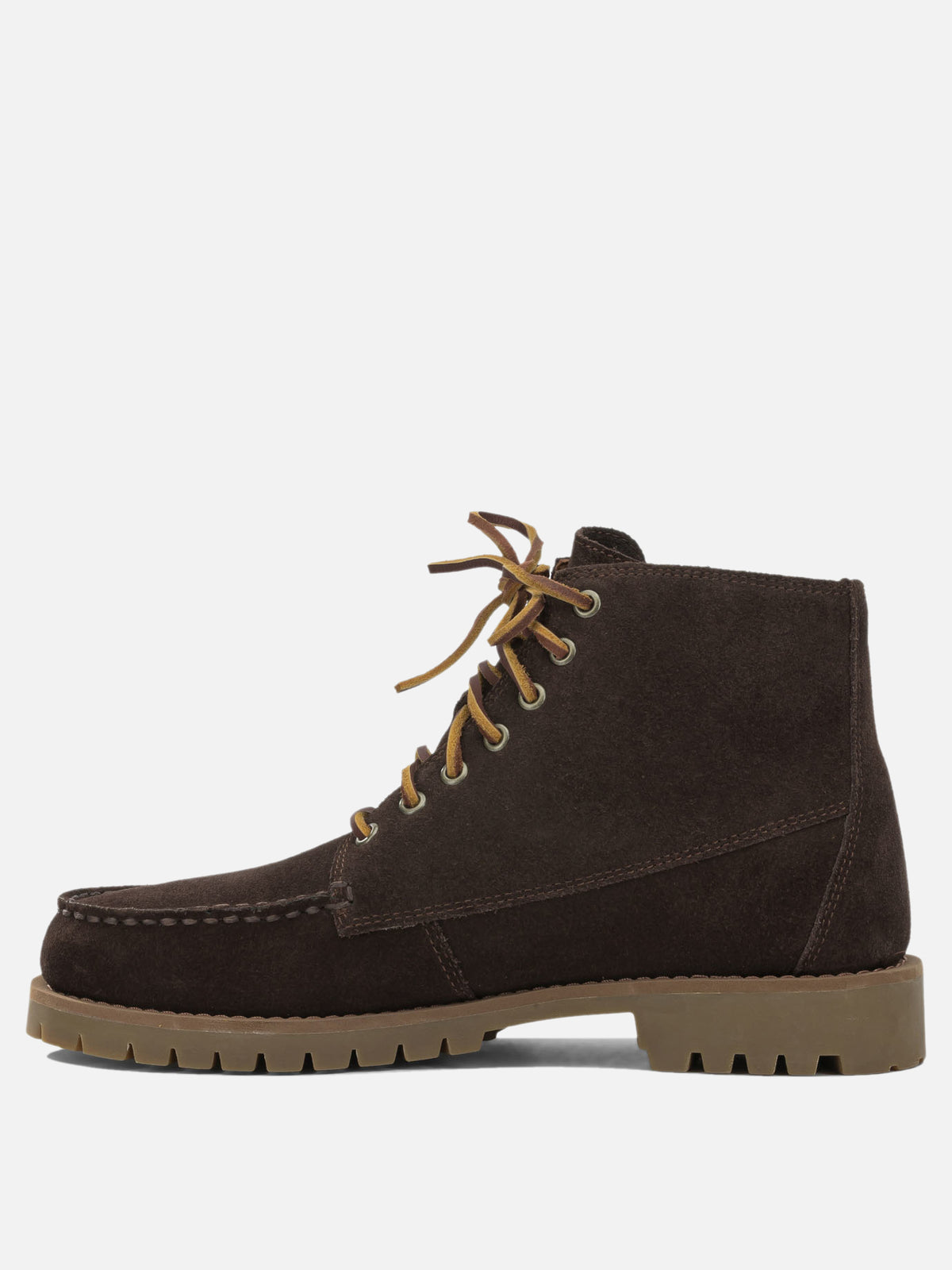 Sebago "Parker" Lace-Up Ankle Boots Brown - VIETTI