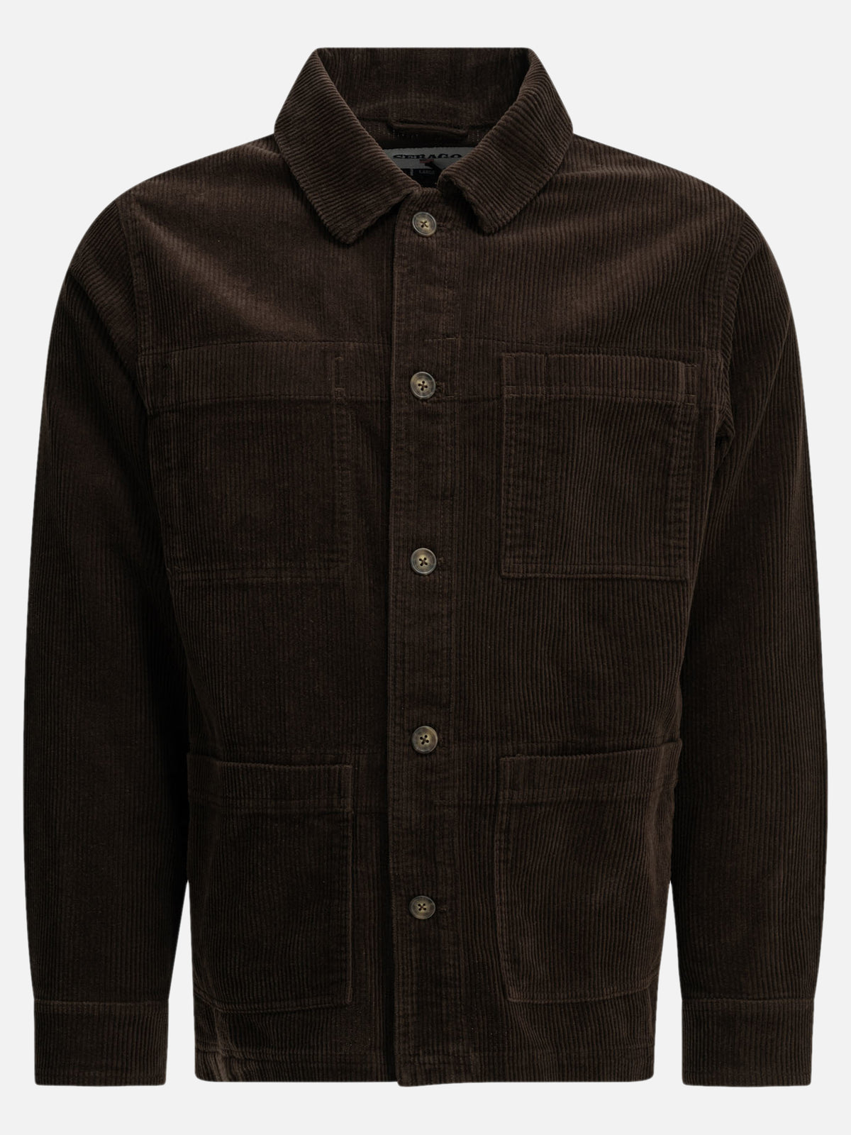 Sebago "Dorr" Overshirt Jacket Brown