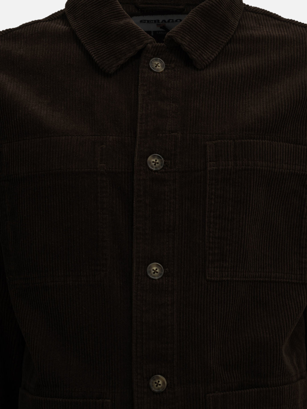 Sebago "Dorr" Overshirt Jacket Brown