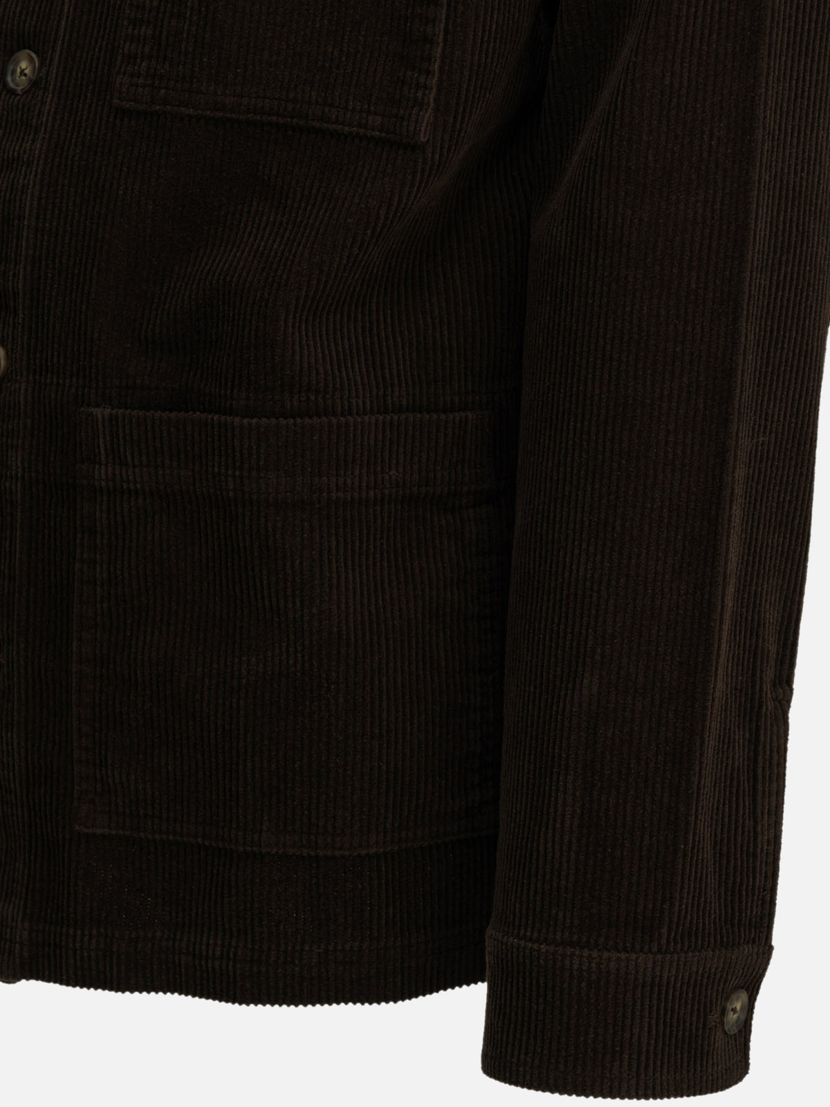Sebago "Dorr" Overshirt Jacket Brown - VIETTI