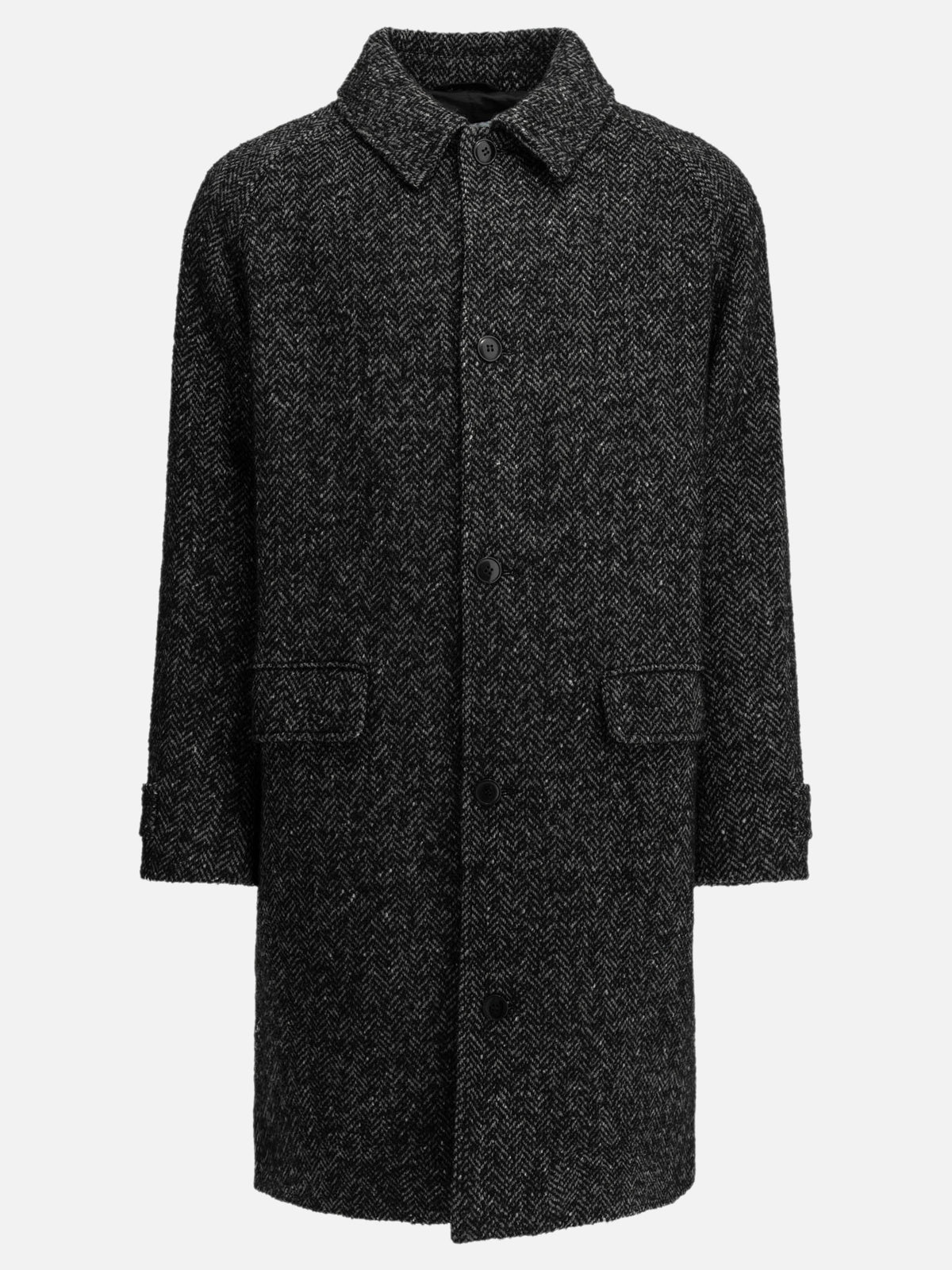 Sebago "Bingham" Long Coat Black