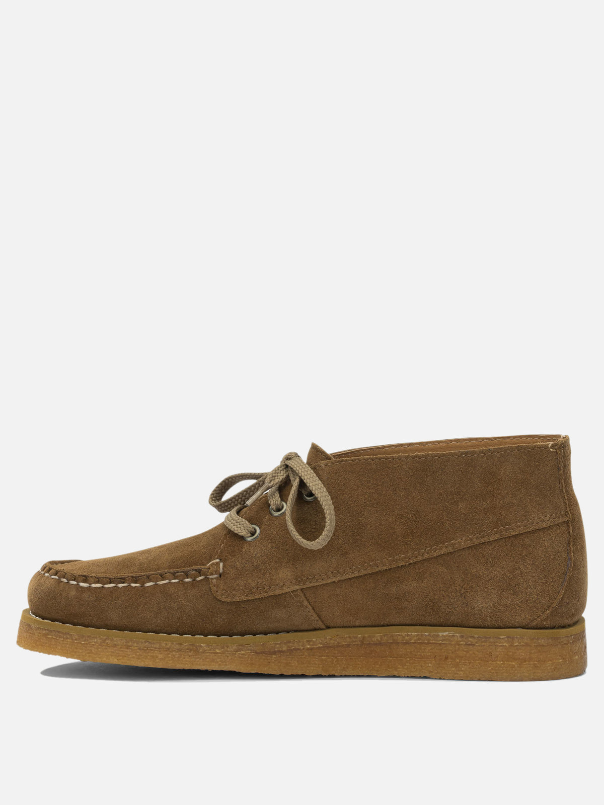 Sebago "Dakota" Lace-Up Loafers Brown

