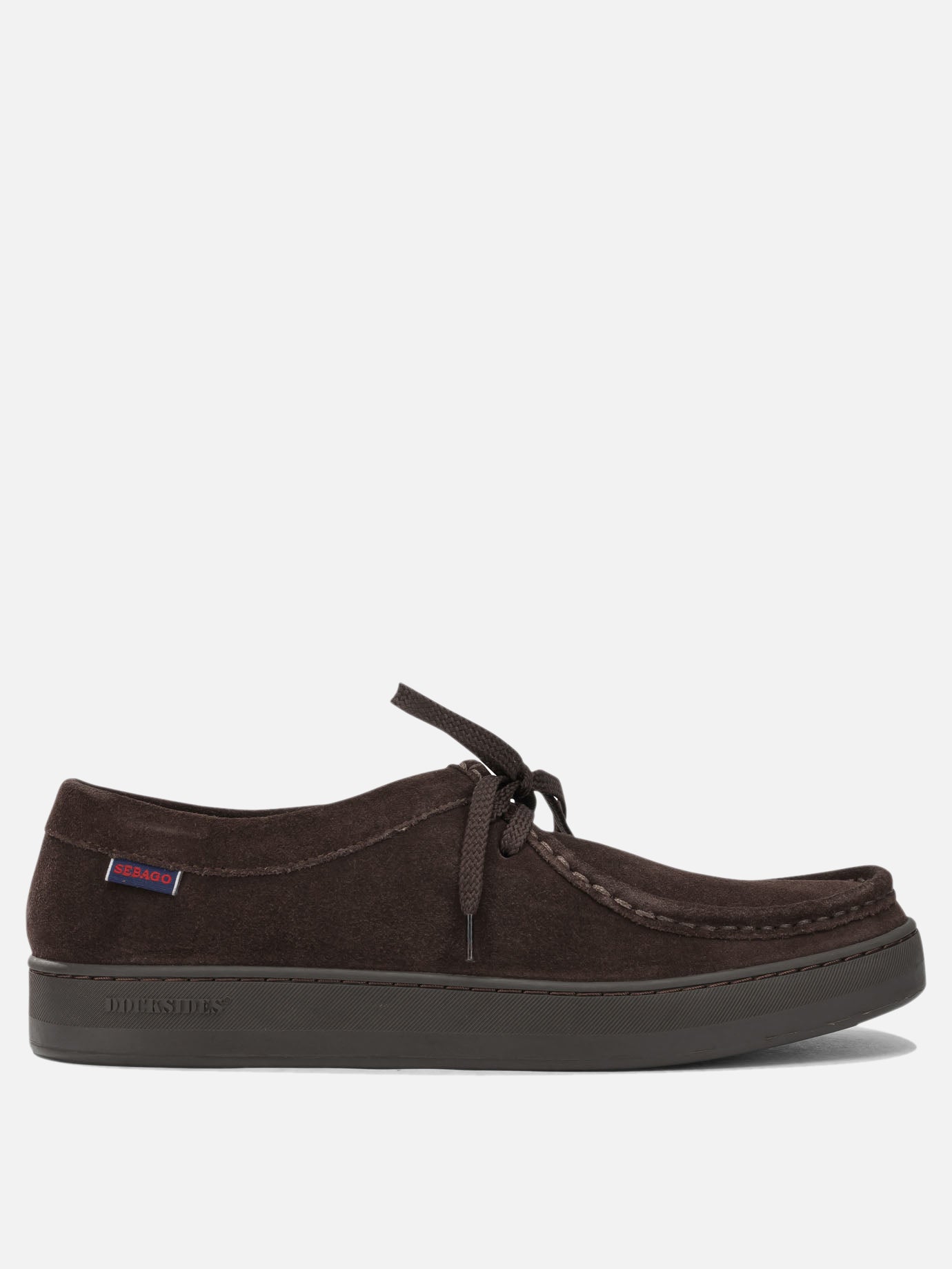 Sebago "Harper" Lace-Up Loafers Brown


