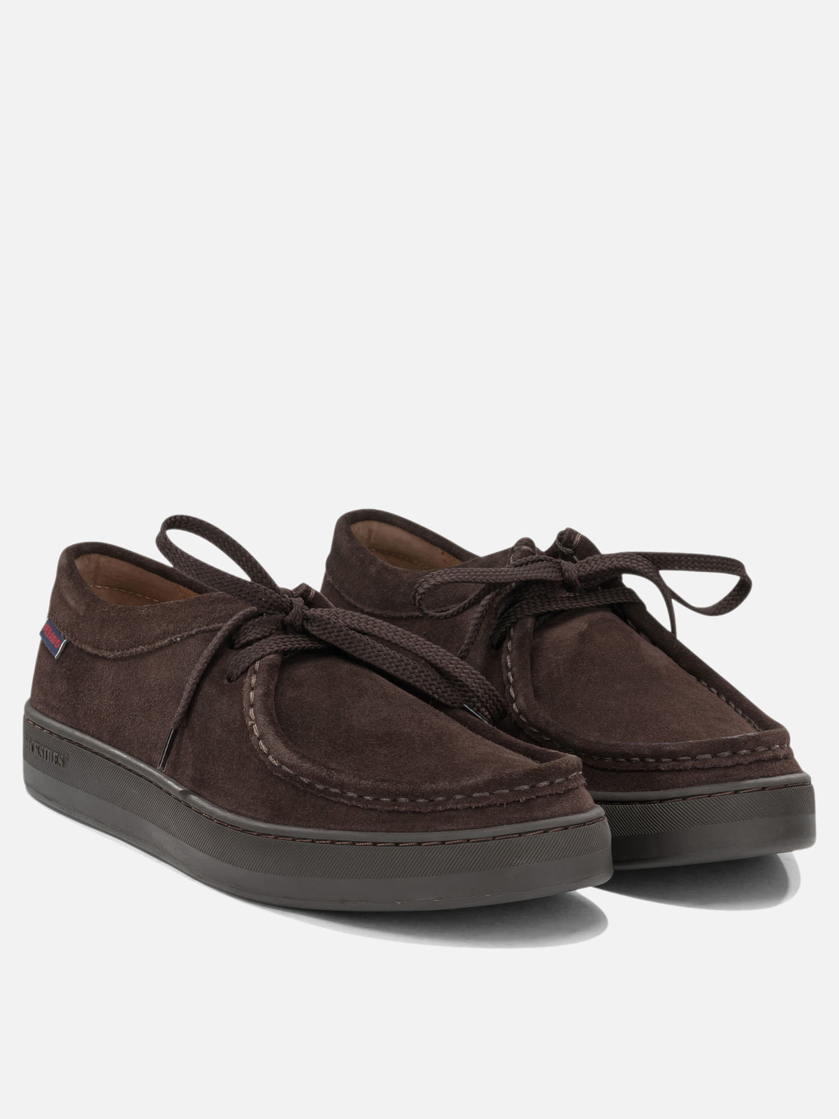 Sebago "Harper" Lace-Up Loafers Brown


