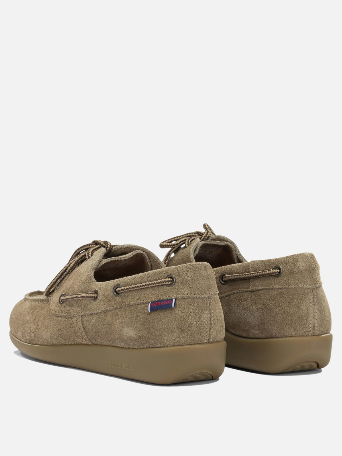 Sebago "Gary Jobson Suede" Lace-Up Loafers Brown - VIETTI