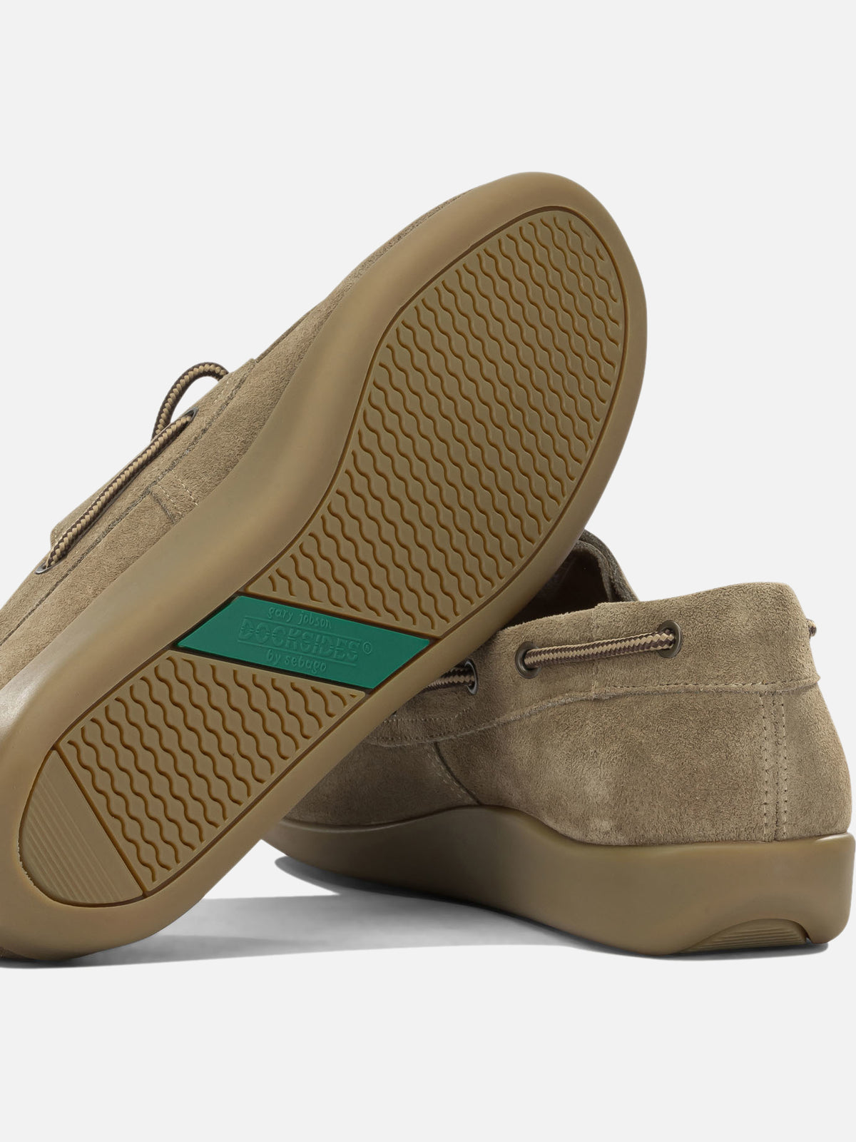 Sebago "Gary Jobson Suede" Lace-Up Loafers Brown - VIETTI