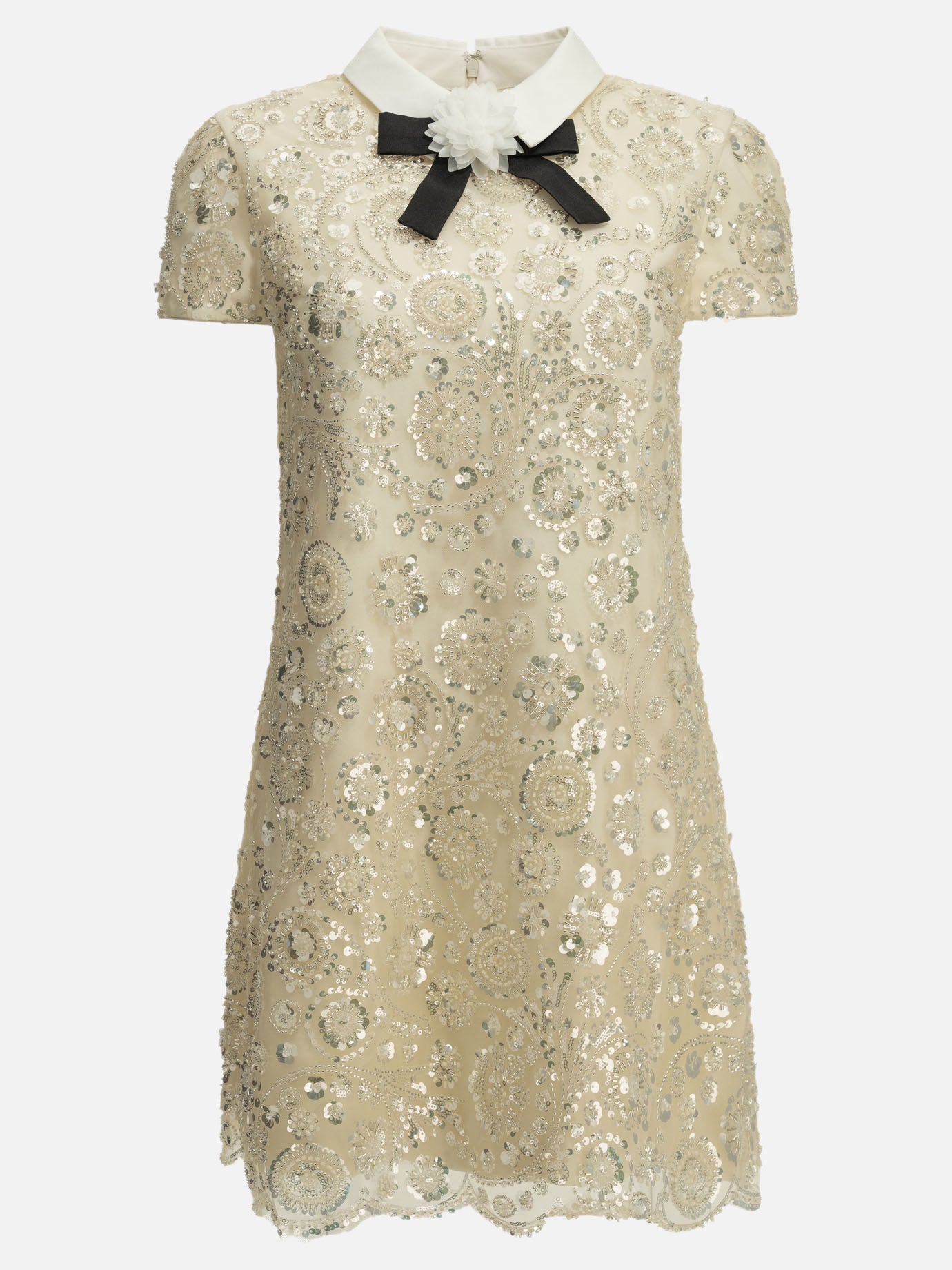 Mini dresses Embroidered  White - Self-portrait Women | PDP | VIETTI Online Store | thumbnail