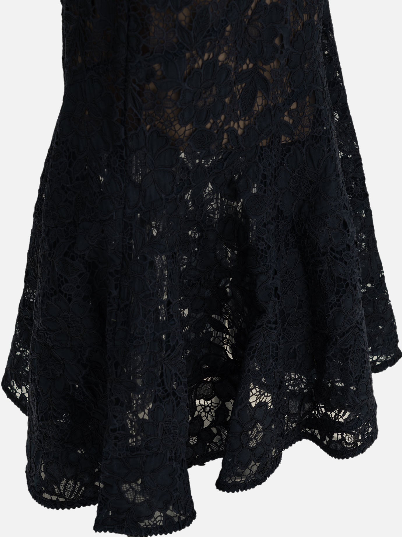 Midi dresses Embroidered  Blue - Self-portrait Women | PDP | VIETTI Online Store | thumbnail_4