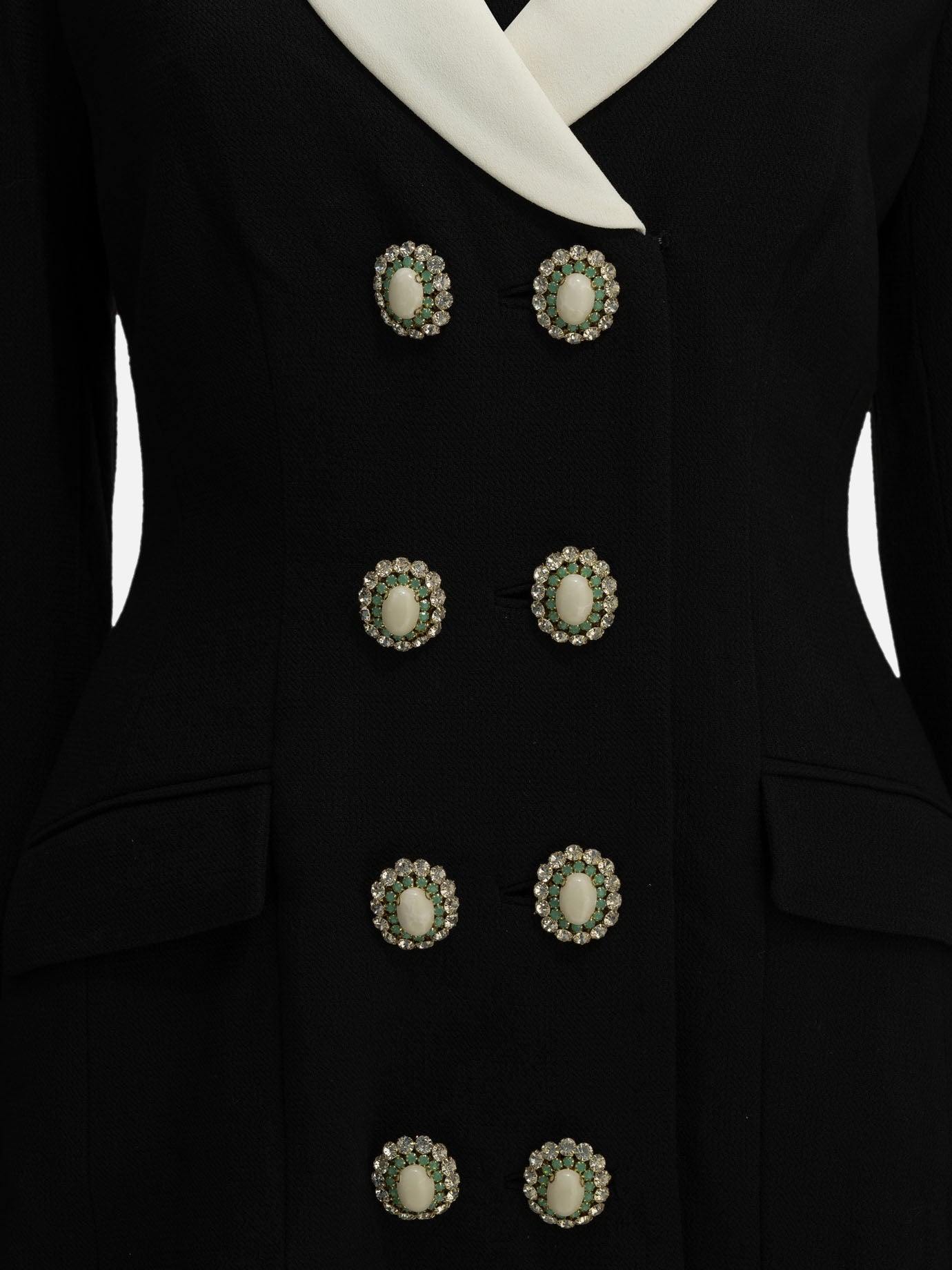 Abiti corti Solid colour  Nero - Self-portrait Donna | PDP | VIETTI Online Store | thumbnail_3