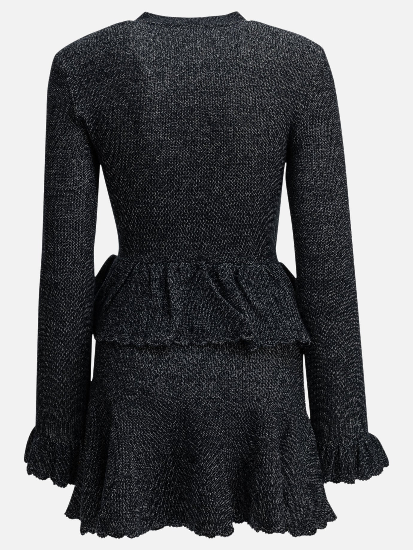 Mini dresses Solid colour  Blue - Self-portrait Women | PDP | VIETTI Online Store | thumbnail_2