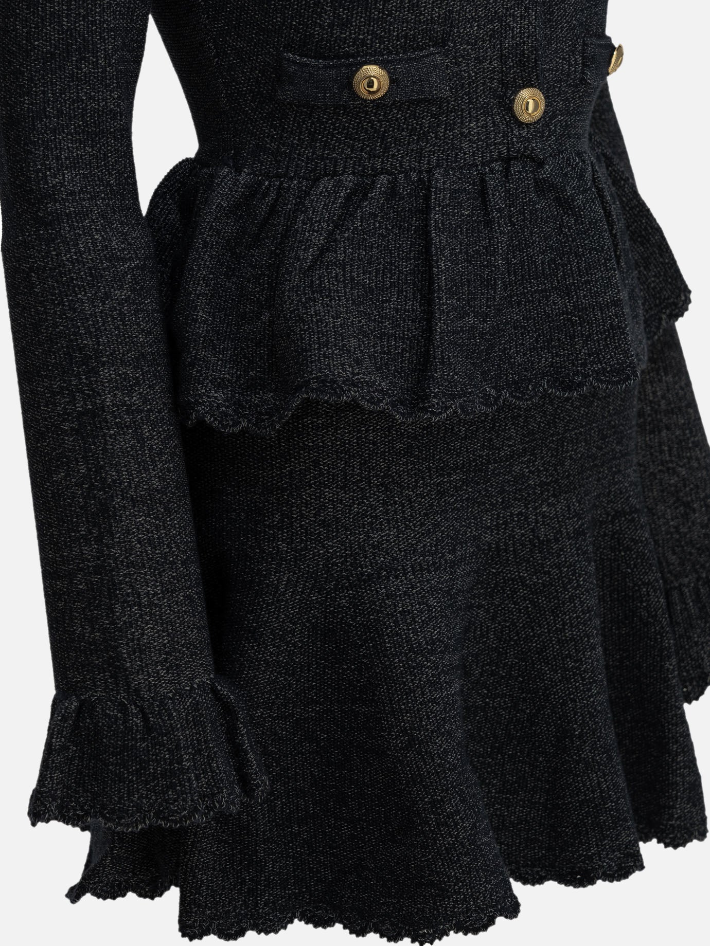 Mini dresses Solid colour  Blue - Self-portrait Women | PDP | VIETTI Online Store | Zoom-Modal_4
