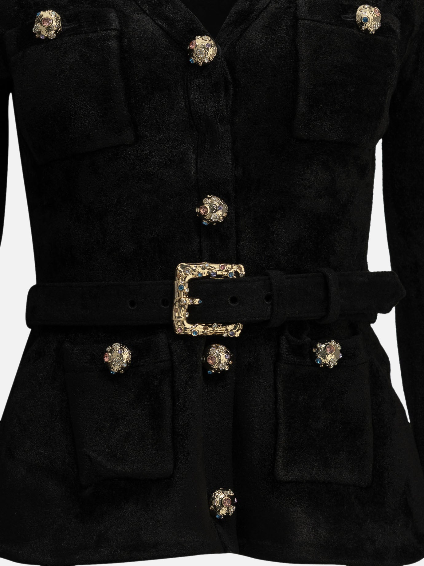 Cardigans Solid colour  Black - Self-portrait Women | PDP | VIETTI Online Store | thumbnail_3