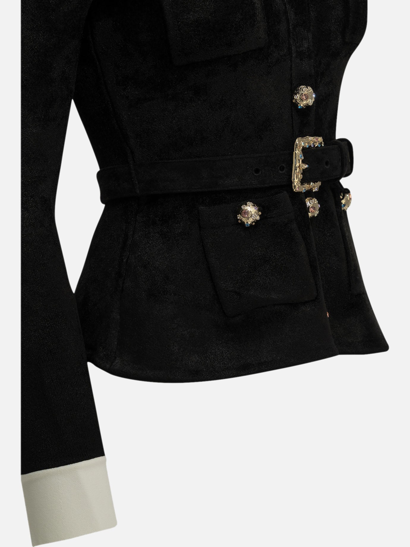 Cardigans Solid colour  Black - Self-portrait Women | PDP | VIETTI Online Store | thumbnail_4
