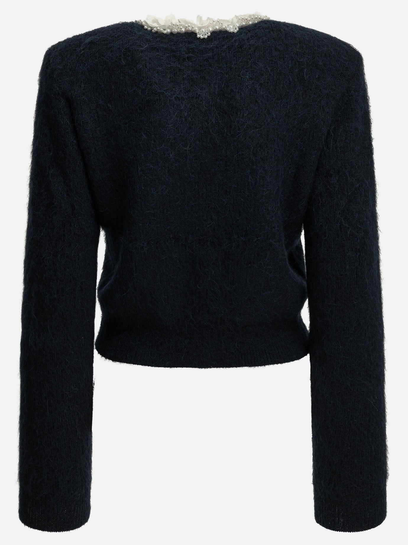 Cardigans Solid colour  Blue - Self-portrait Women | PDP | VIETTI Online Store | thumbnail_2