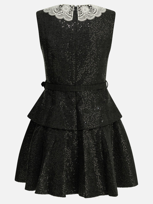Mini dresses Embroidered  Black - Self-portrait Women | VIETTI Online Store | 2
