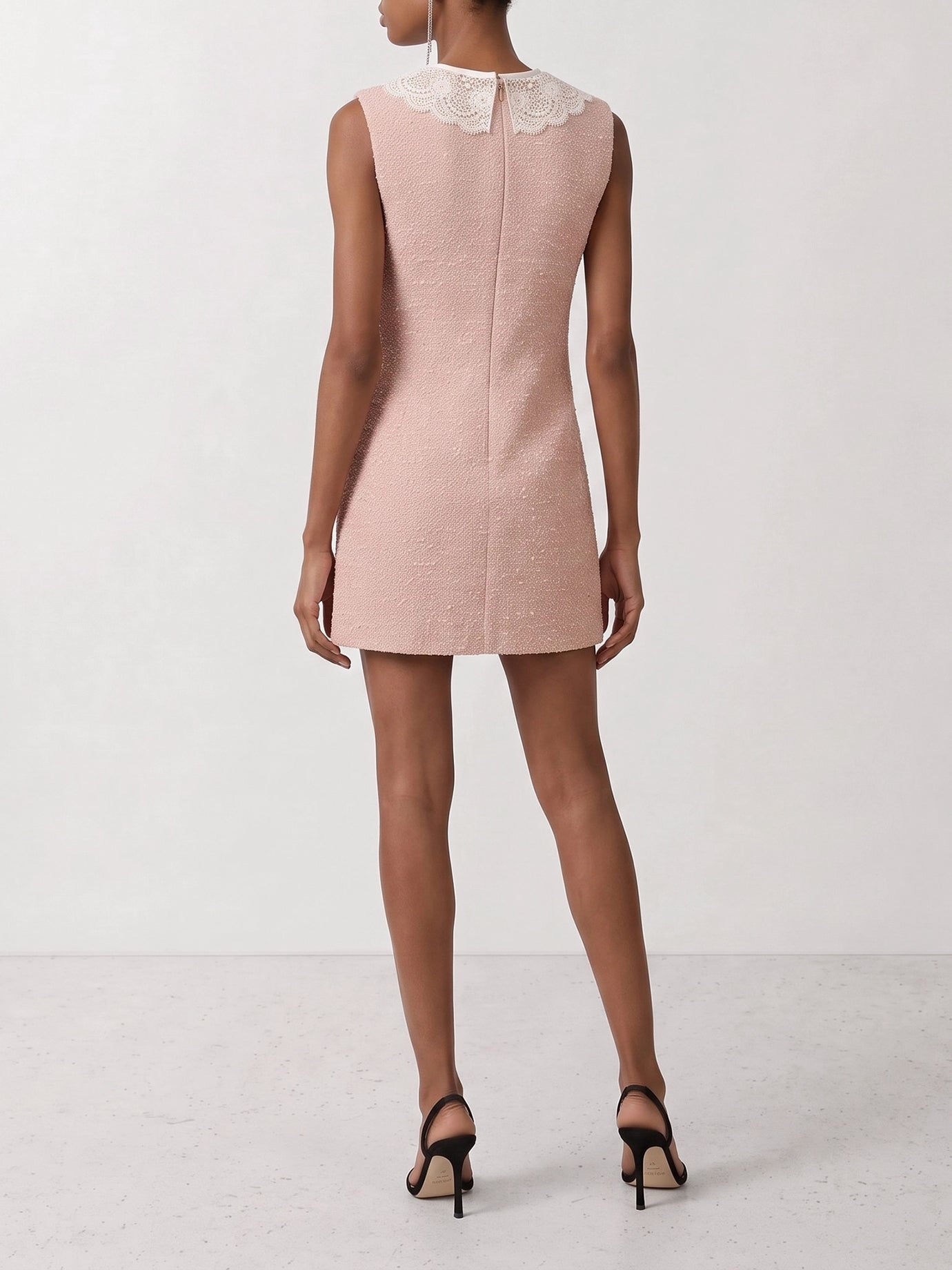 Mini dresses Solid colour  Pink - Self-portrait Women | PDP | VIETTI Online Store | Zoom-Modal_3
