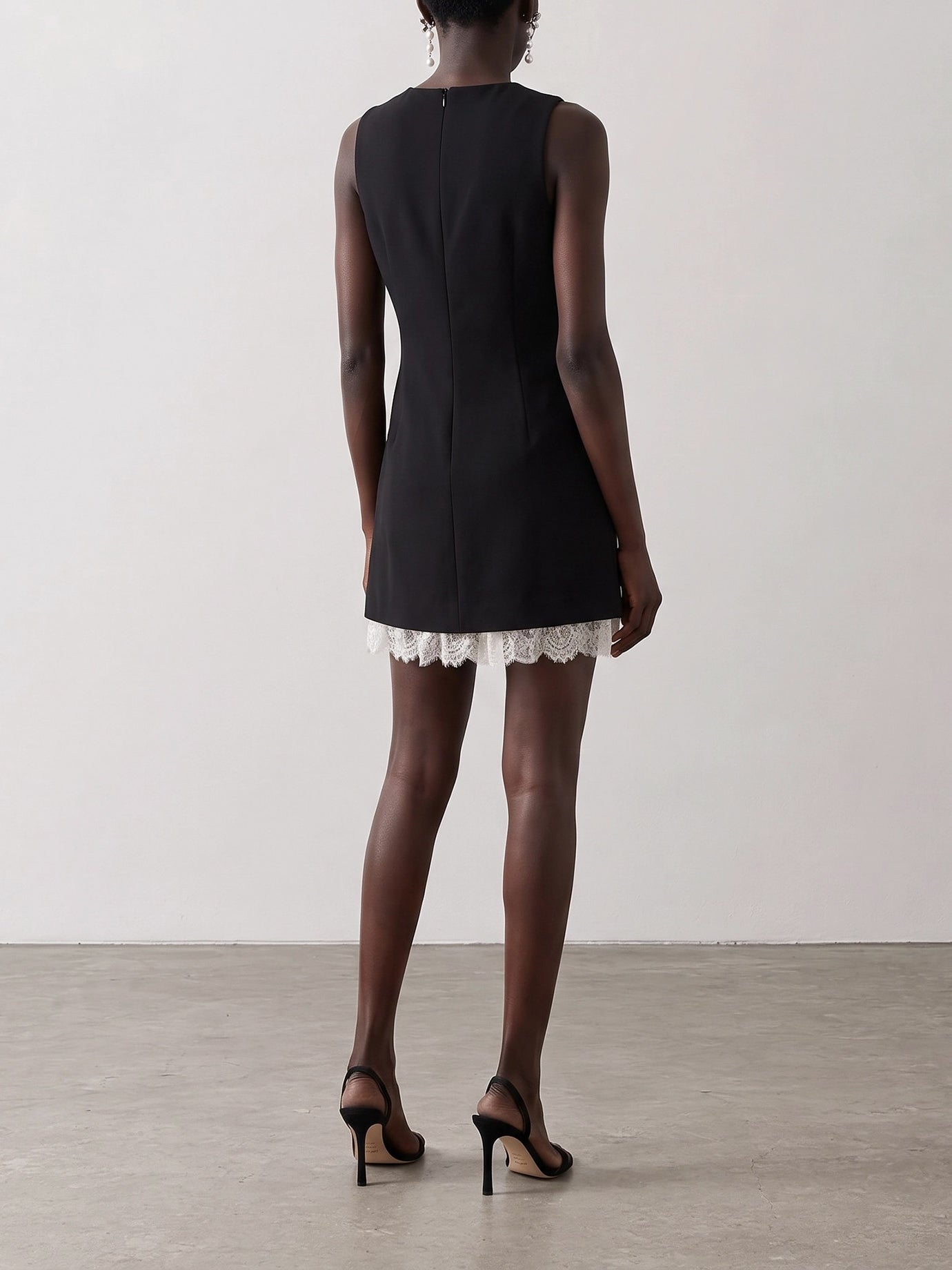 Mini dresses Solid colour  Black - Self-portrait Women | PDP | VIETTI Online Store | Zoom-Modal_3
