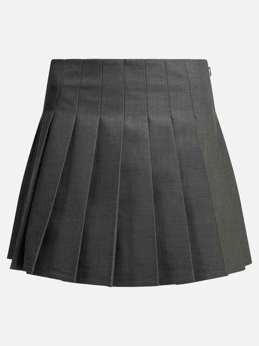 Miniskirts Solid colour  Grey - Self-portrait Women | PLP | VIETTI Online Store 
