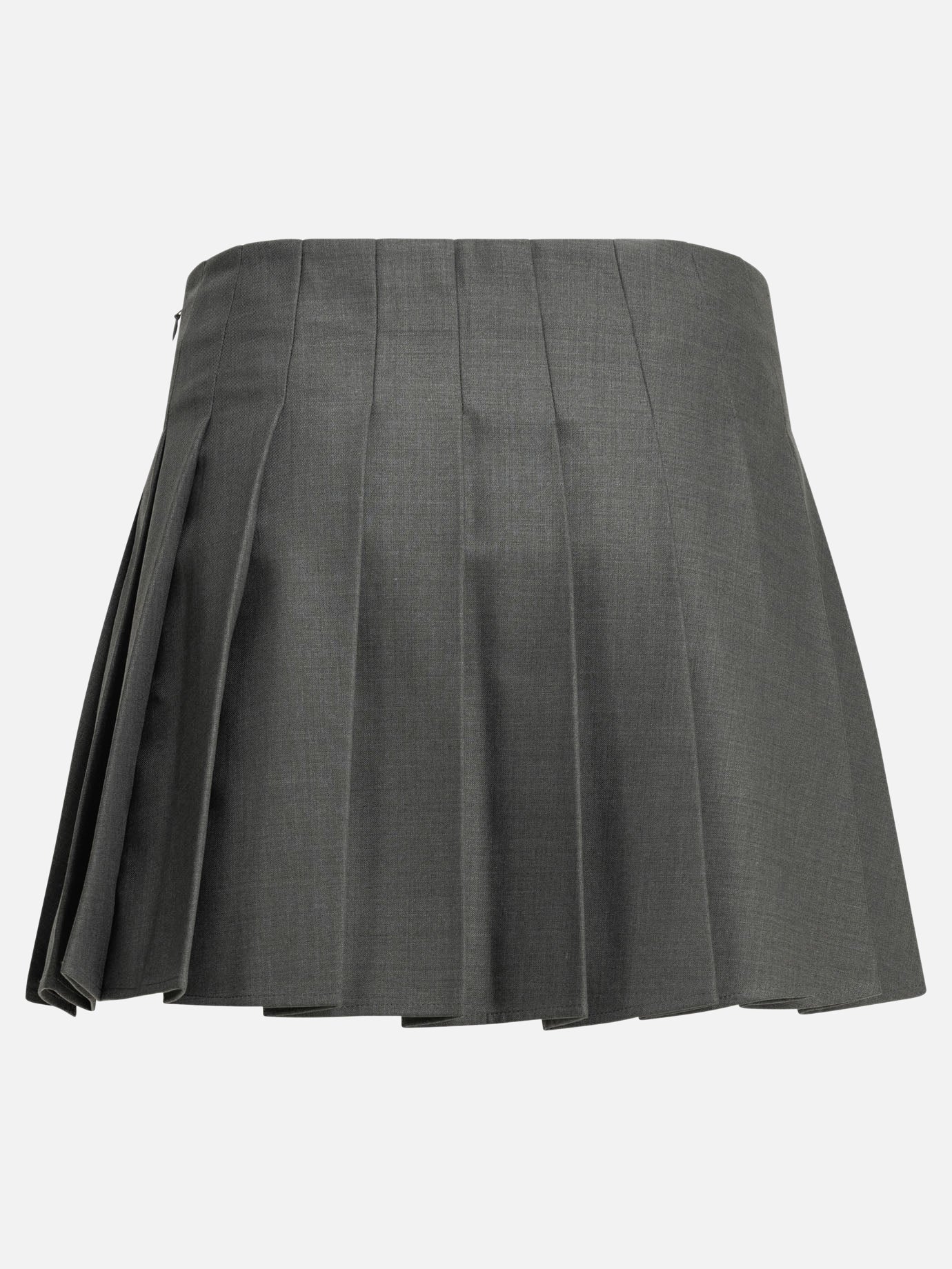 Minigonne Solid colour  Grigio - Self-portrait Donna | PDP | VIETTI Online Store | Zoom-Modal_2
