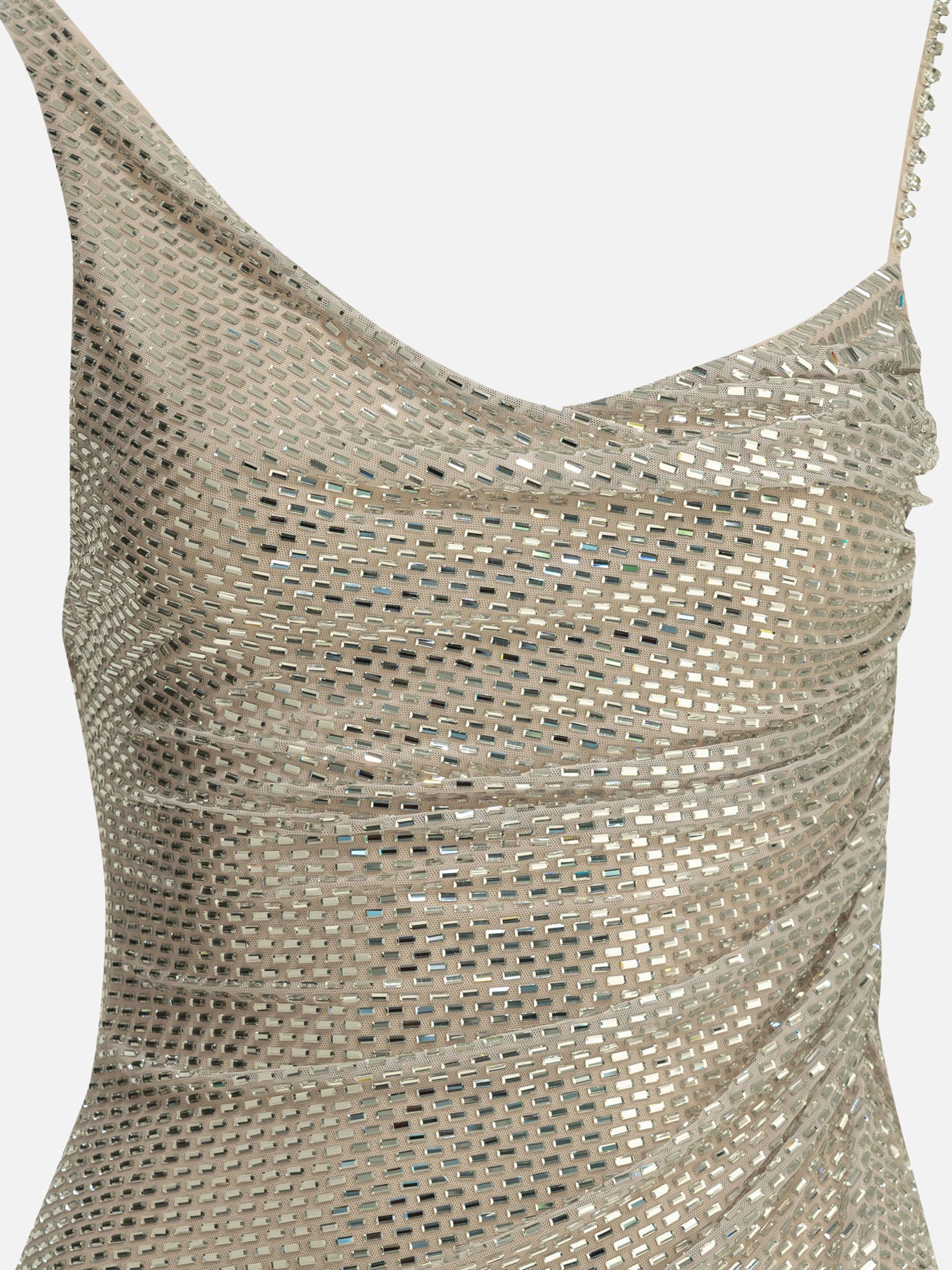 Abiti corti Embroidered  Argento - Self-portrait Donna | PDP | VIETTI Online Store | Zoom-Modal_3
