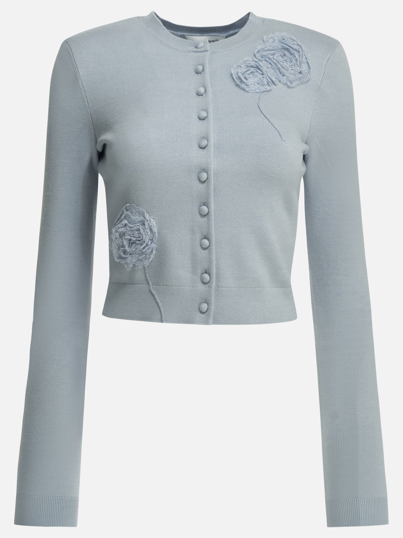 Cardigans Embroidered  Light blue - Self-portrait Women | PDP | VIETTI Online Store | thumbnail