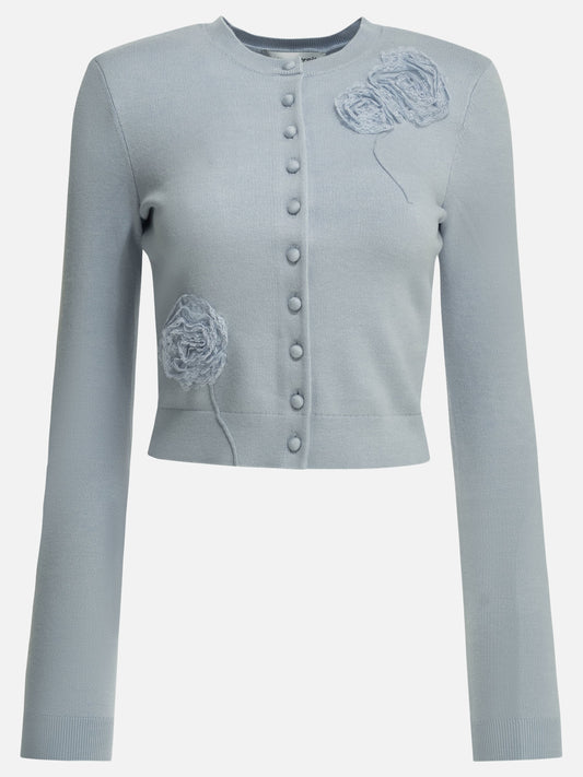 Cardigans Embroidered  Light blue - Self-portrait Women | PLP | VIETTI Online Store 
