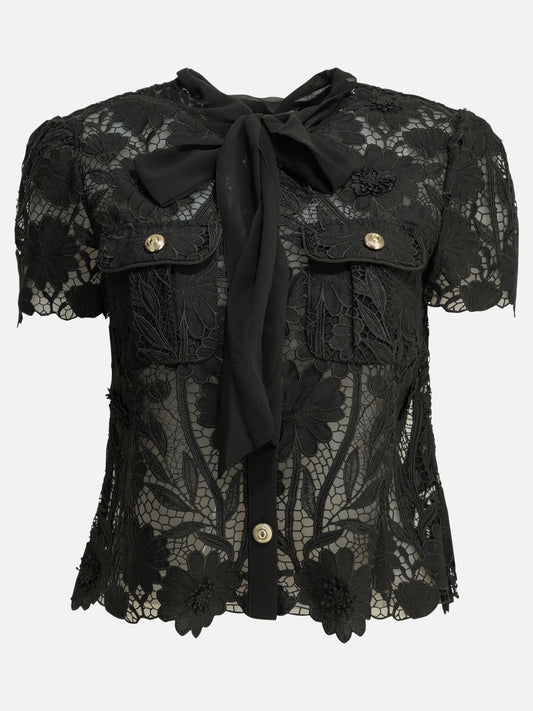 Blouses Embroidered  Black - Self-portrait Women | PLP | VIETTI Online Store 
