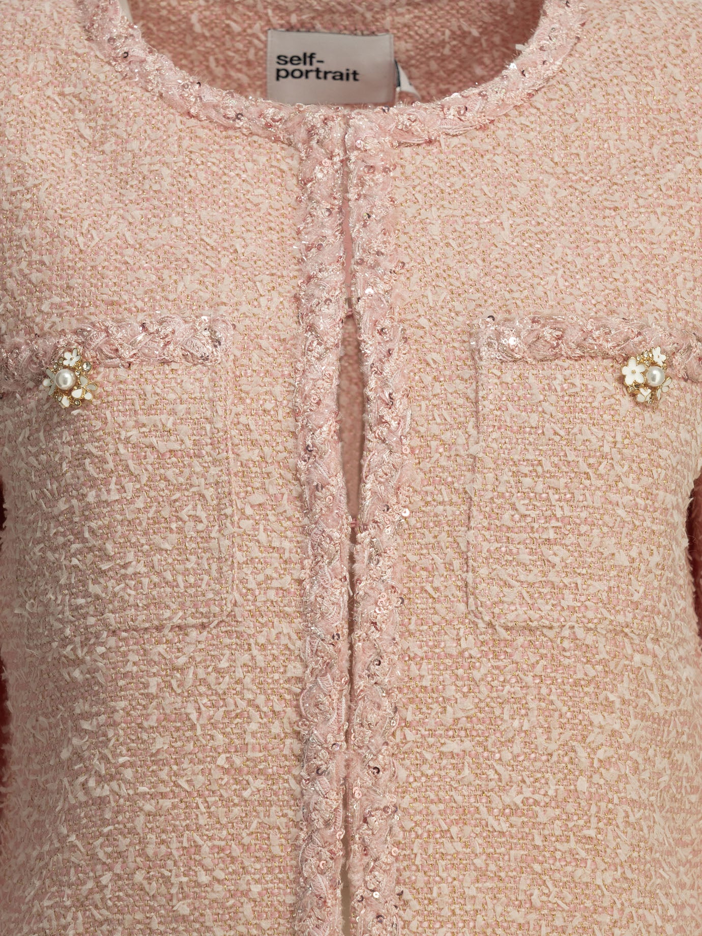 Blazer Bouclé  Rosa - Self-portrait Donna | PDP | VIETTI Online Store | thumbnail_3