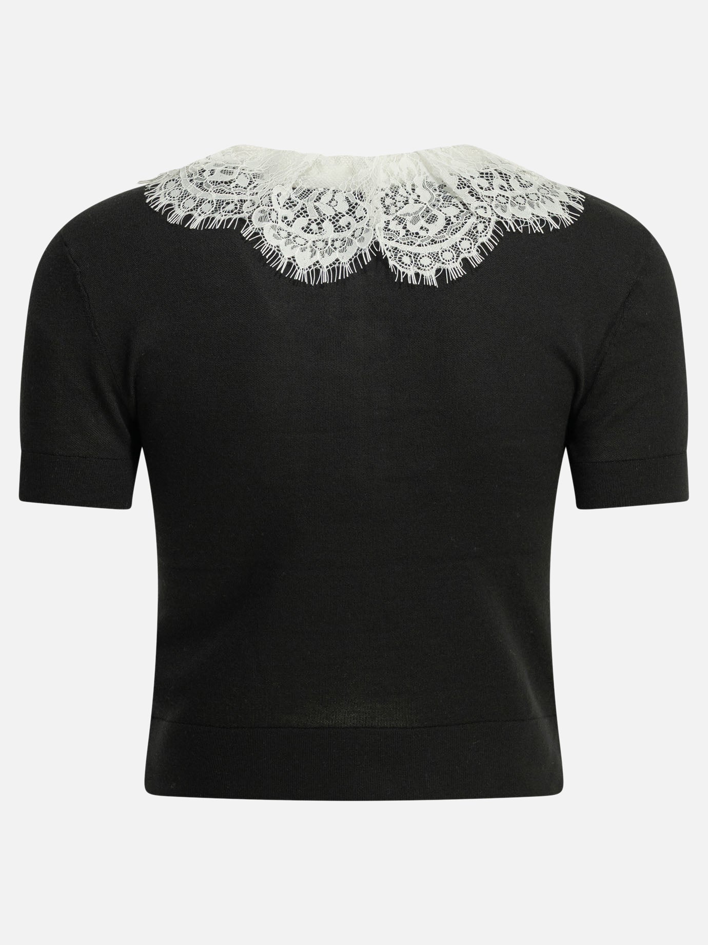 Polo sweater Embellished  Black - Self-portrait Women | PDP | VIETTI Online Store | Zoom-Modal_2
