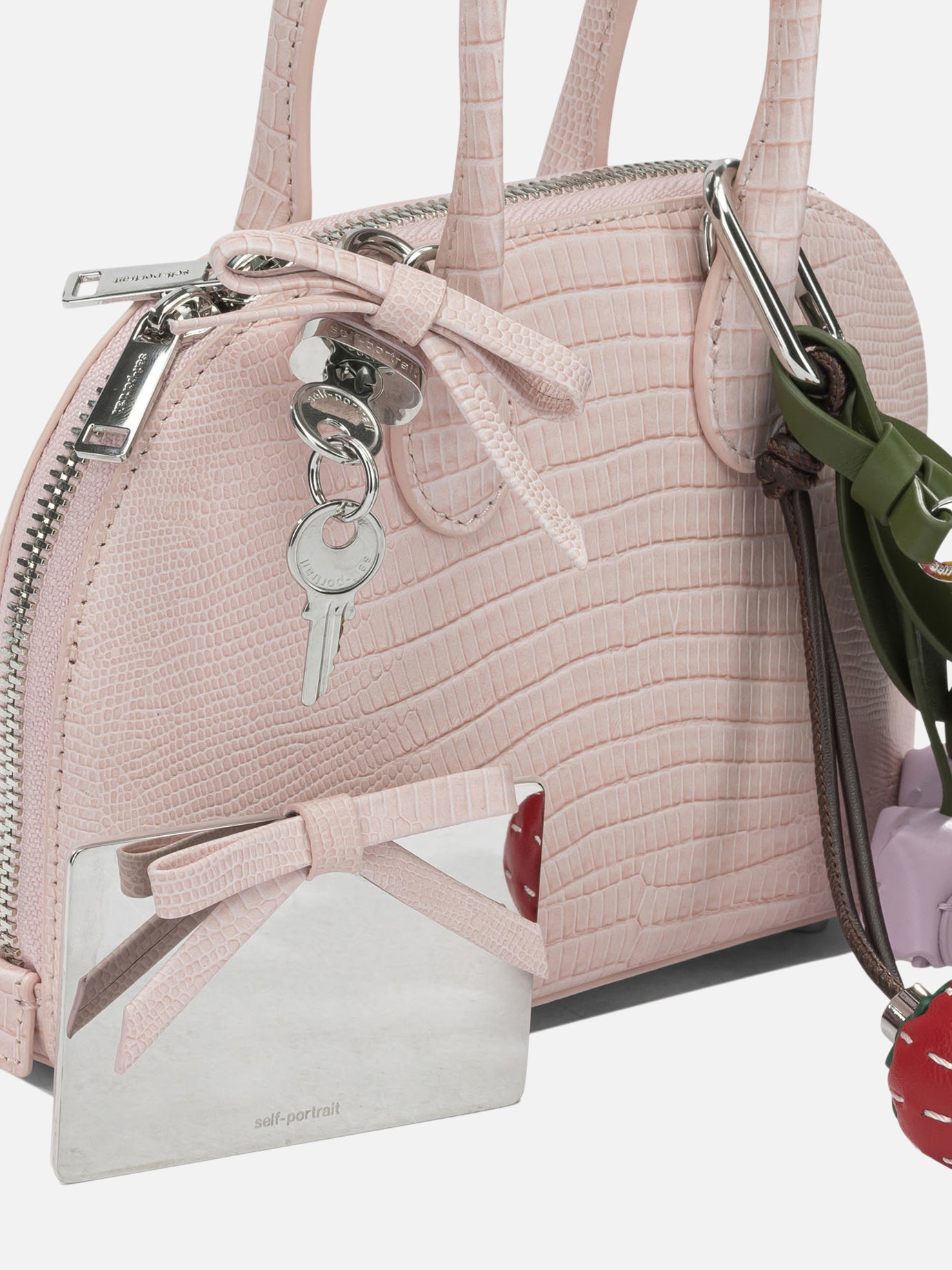 Borse piccole 100% cow leather  Rosa - Self-portrait Donna | PDP | VIETTI Online Store | thumbnail_4