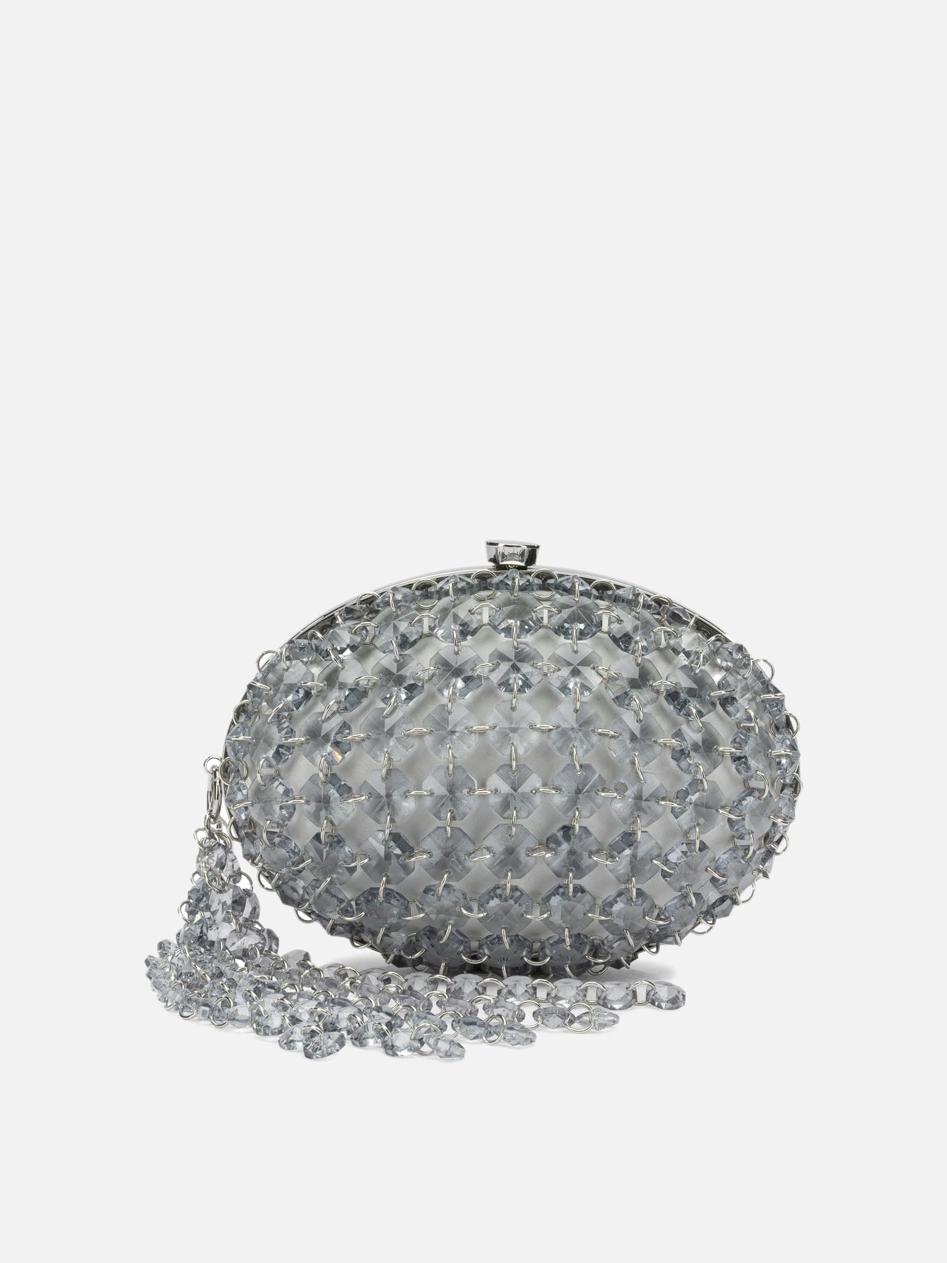 Minaudiere 97% polyester 3% elastane - Lining: 97% polyester 3% elastane  Grigio - Self-portrait Donna | PDP | VIETTI Online Store | Zoom-Modal

