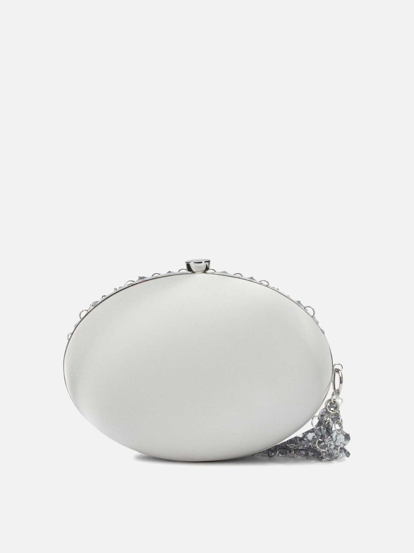 Minaudiere 97% polyester 3% elastane - Lining: 97% polyester 3% elastane  Grigio - Self-portrait Donna | PDP | VIETTI Online Store | Zoom-Modal_3
